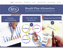 Tablet Screenshot of benefitplanalt.com
